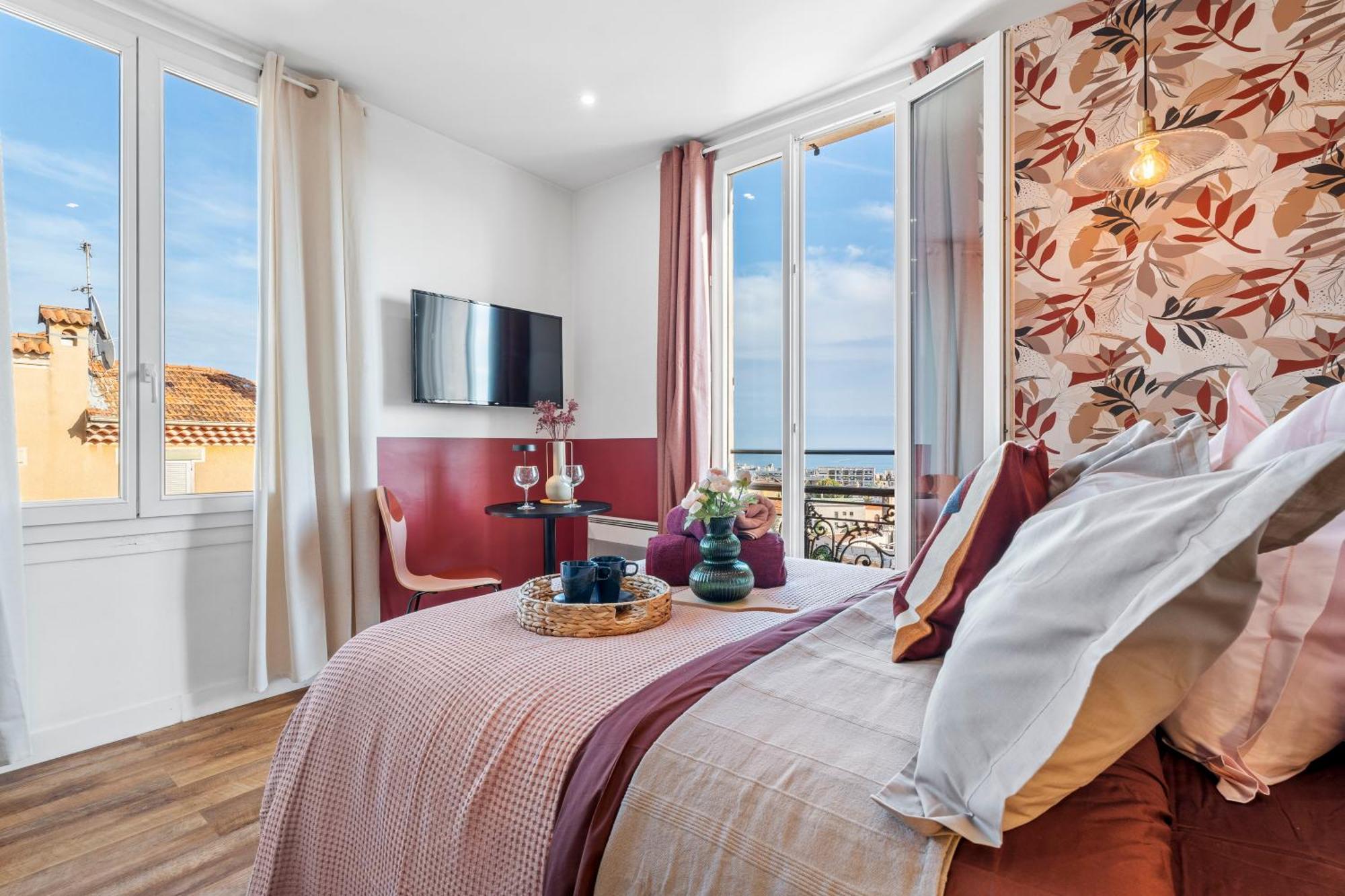 Nice Renting - Cambrai03 - Seaside Studio On The Promenade Des Anglais Exteriör bild