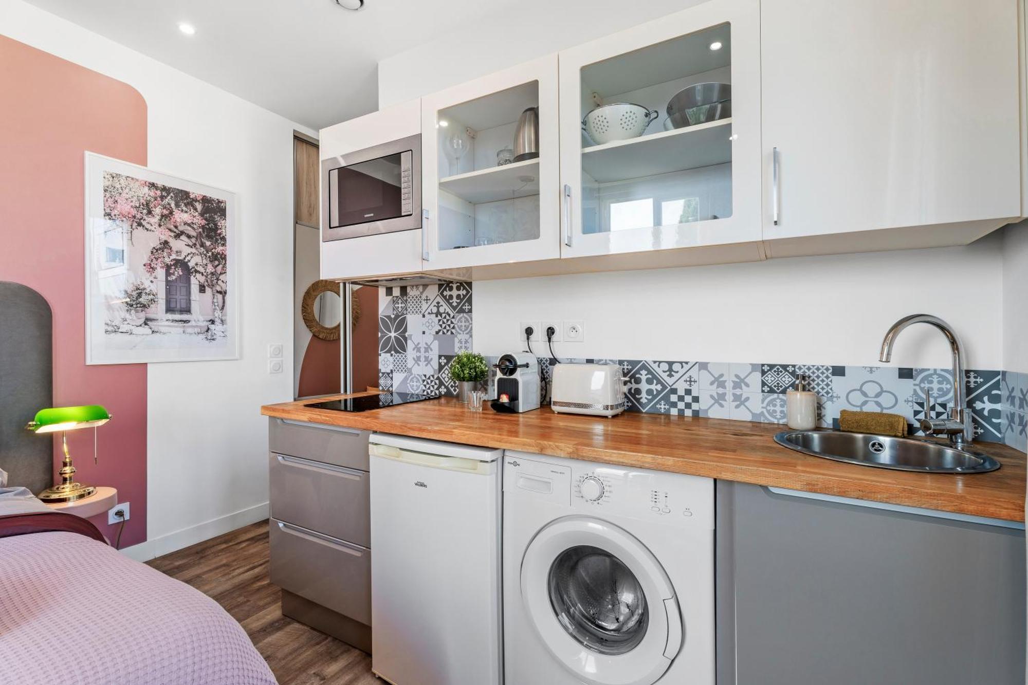 Nice Renting - Cambrai03 - Seaside Studio On The Promenade Des Anglais Exteriör bild