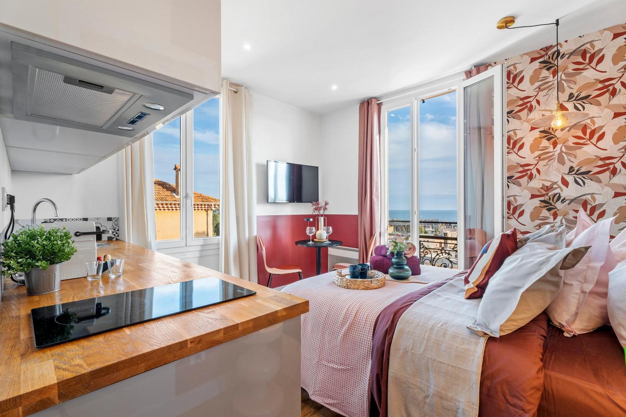 Nice Renting - Cambrai03 - Seaside Studio On The Promenade Des Anglais Exteriör bild