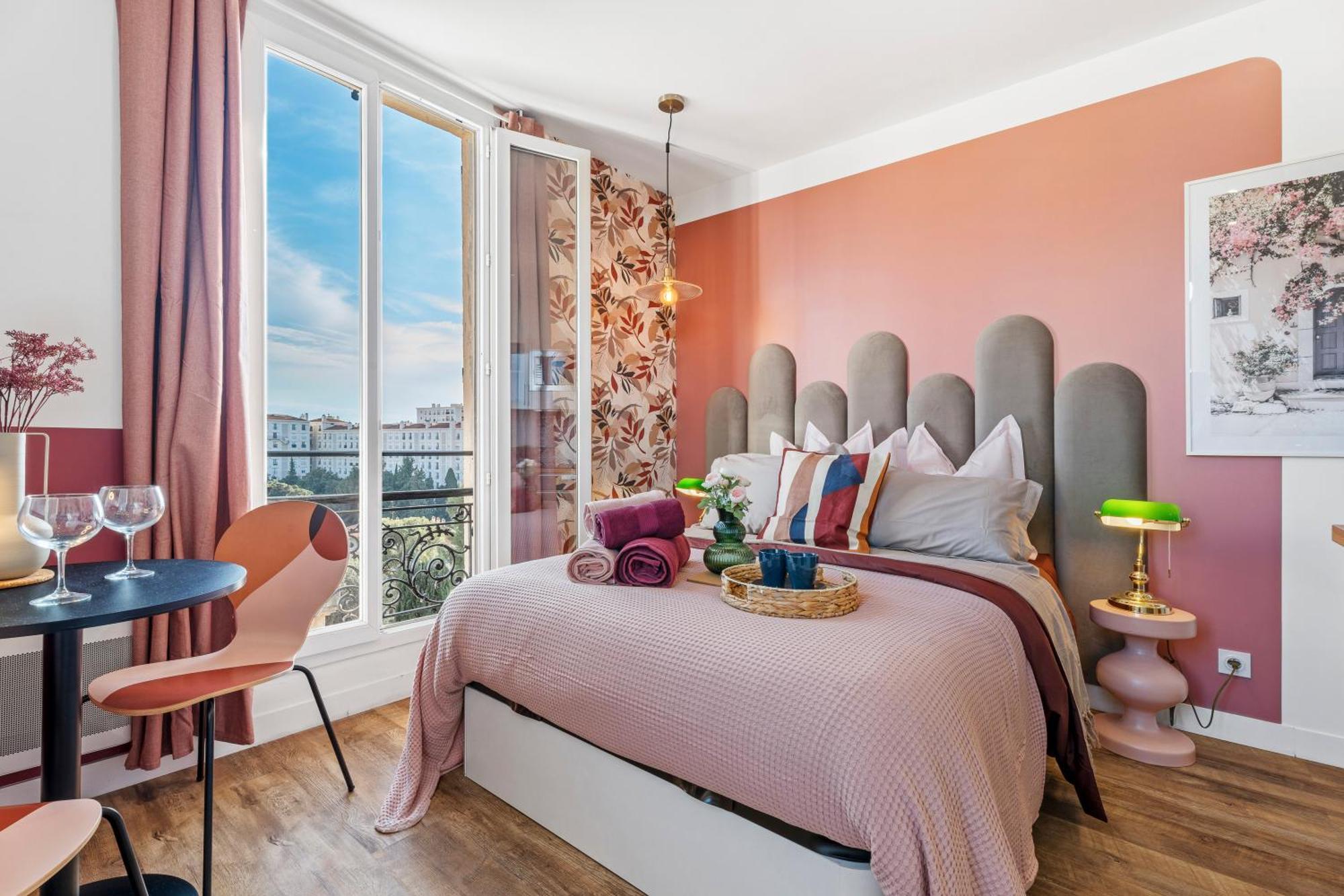 Nice Renting - Cambrai03 - Seaside Studio On The Promenade Des Anglais Exteriör bild